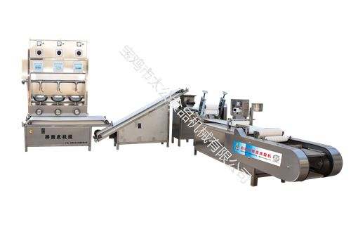90°自動搟面皮成型機(jī)